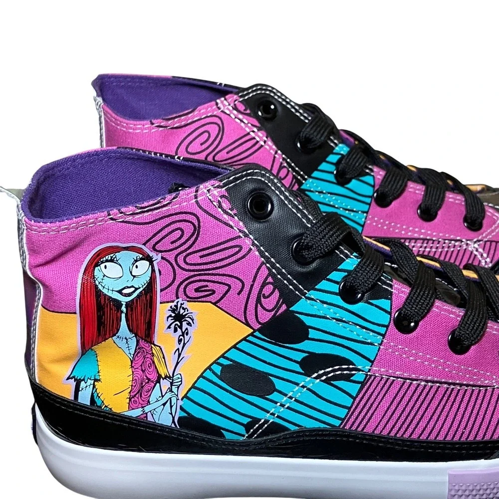Disney Nightmare Before Christmas Sneakers Women 9 Multicolor NEW Jack Sally
